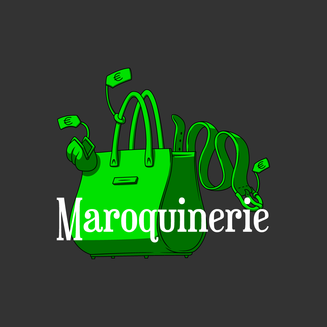 Maroquinerie - Illustration et texte